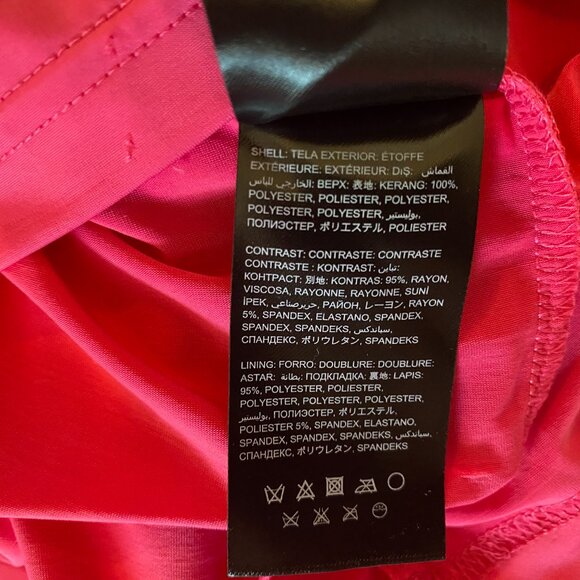 Bebe Pink Hi Lo Maxi Dress - Picture 11 of 11